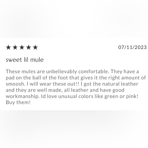 NWT Free People Tallulah Mules - 8 & 8.5 - Picture 10 of 12